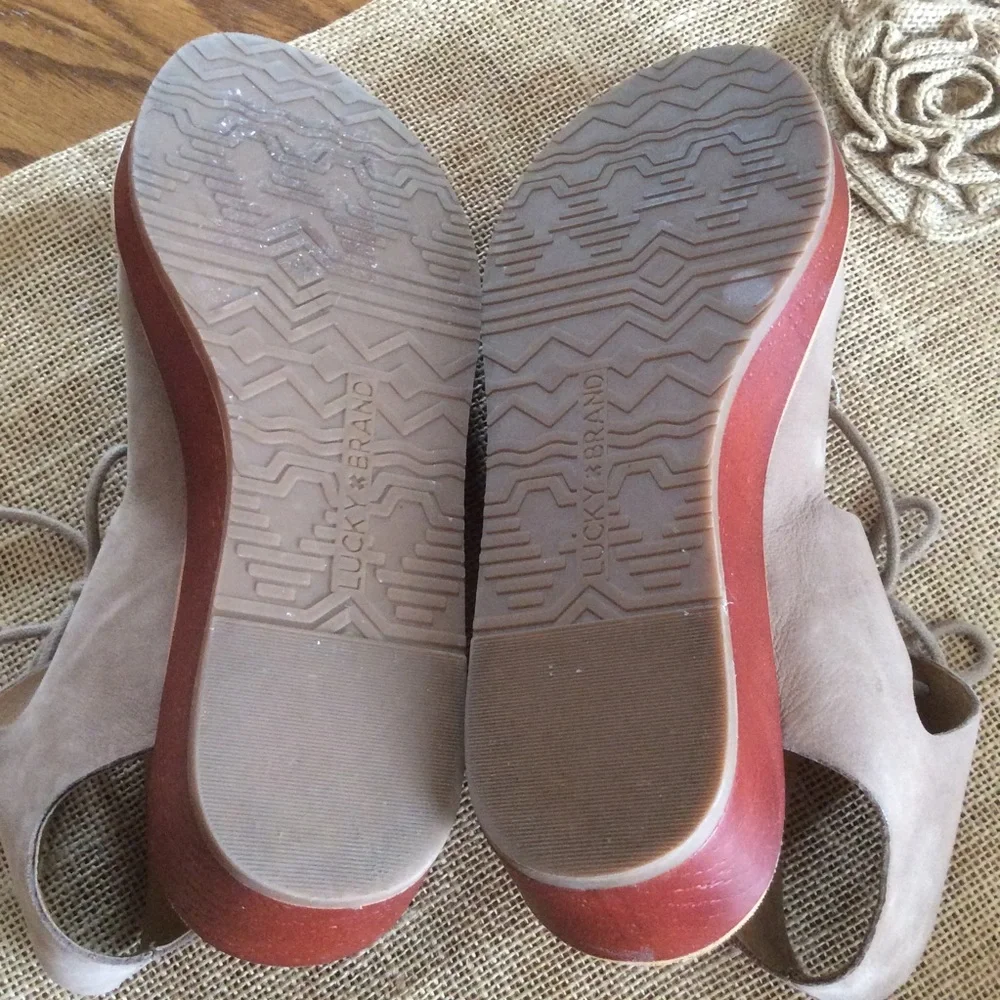 Lucky Brand LP-Hipsta Gladiator Sandals, Sz 7.5